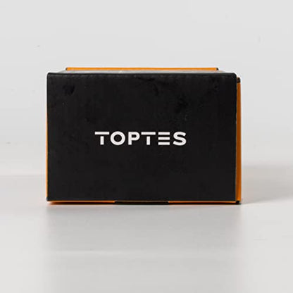 TopTes TS-301 Anemometer Wind Speed Meter, 2.26-Inch Display Wind Meter with Backlight, Max/Min/Average - Orange