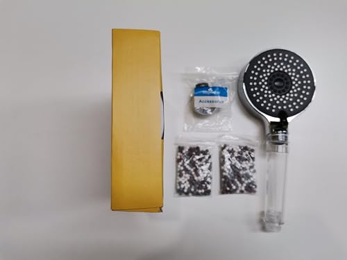 Magichome Shower Head, Upgraded Filter Shower Head High Pressure 5 Modes, Universal Hard Water Filter Showerhead with Extra Replaceable Accessories