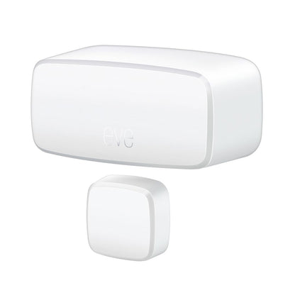 Eve Door & Window (Matter) 3 Pack – Smart Contact Sensor for Doors & Windows, Open/Closed State, Automatic Control of Accessories, Matter Over Thread, Apple Home, Alexa, Google Home, SmartThings