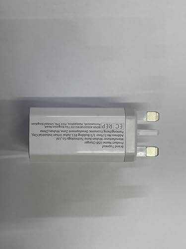 Tupneuf 33W USB Plug Fast Charge, 6-Port Multi Charger Plug UK Charging Power Adapter Multiple Quick Charge 3.0 Wall Mains Plug for iPhone 16 15 14 13 12 11 Pro Max X XR XS 8 7 6 6S Plus 5 5S SE, iPad