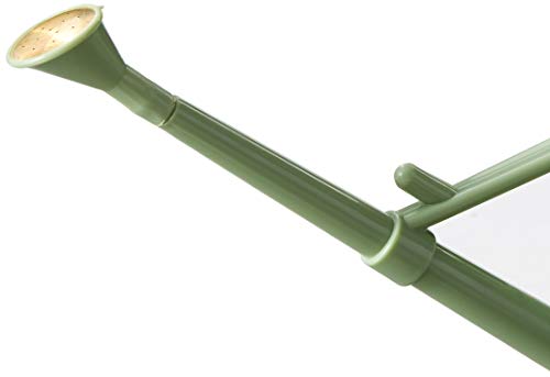 Indoor Plastic Watering Can | The HAWS Langley Sprinkler - One Pint | Pot Waterer | Fine Spray Rose | Sage