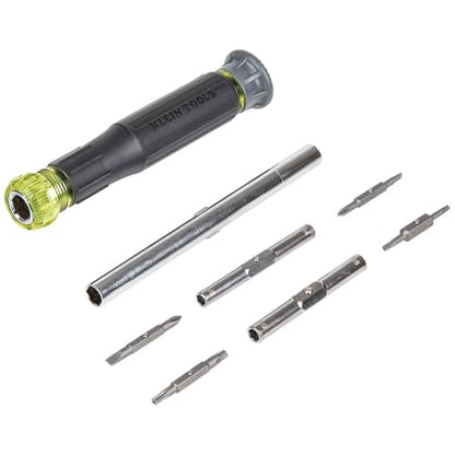 Electronic Screwdriver, 14-in-1 with 8 Precision Tips, Slotted, Phillips, and Tamperproof TORX Bits, 6 Precision Nut Drivers Klein Tools 32314