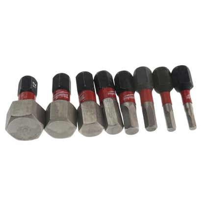 Milwaukee 48-32-4617 8 Piece Metric Hex Insert Bit Set