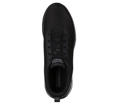 Skechers Men's Go Walk Max Effort Trainers, Black Textile Trim, 9 UK