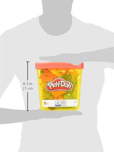 Play-Doh Fun Tub Set, 19 Accessories & Reusable Storage Container, Preschool Toys, Kids Arts & Crafts, Christmas Stocking Stuffer Gifts, Ages 3+ (Amazon Exclusive)