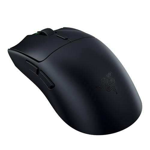 Razer Viper V3 HyperSpeed - Wireless Esports Mouse (Focus Pro 30K Optical Sensor, Up to 280 hours of Battery Life, Mechanical Mouse Switches Gen-2, 4000 Hz Wireless Polling Rate) Black