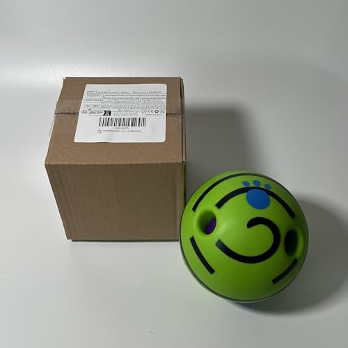 Yifugad Interactive Giggle Ball for Dog Squeaky Toy Keep Your Dog Happy All Day, Ball Toys for Large, Medium and Small Pet Cat Relieve Anxiety and Boredom