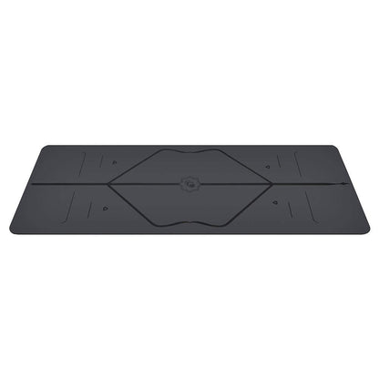 Liforme Original Yoga Mat – Free Yoga Bag Included - Patented Alignment System, Warrior-like Grip, Non-slip, Eco-friendly, sweat-resistant, long, wide, 4.2mm thick mat for comfort