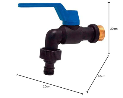 Aqua Control C6371 – Garden Tap, Chrome