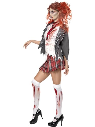 Smiffys High School Horror Zombie Schoolgirl Costume