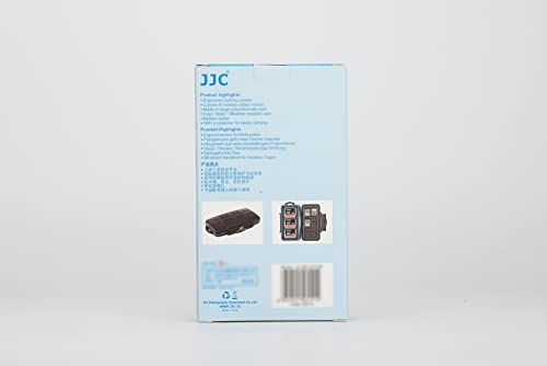 JJC Memory Card Case, SD Card Storage Box for 12 SD Cards + 18 Micro SD + 6 CF Compact Flash Cards (36 Slots)