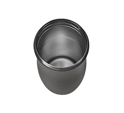 Contigo West Loop Autoseal Travel Mug, Stainless Steel Thermal Mug, Vacuum Flask, Leakproof Tumbler, Coffee Mug with BPA Easy-Clean Lid, 470 ml, Gunmetal