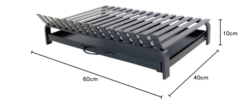 IMEX EL ZORRO 71411 Iron Barbecue Grill 60 x 40 x 10 cm