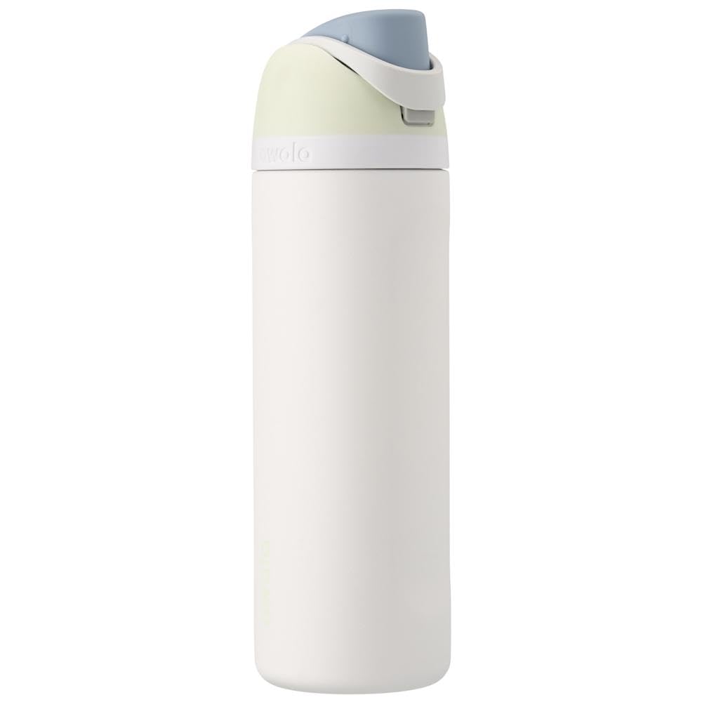 Owala FreeSip Insulated Stainless Steel Water Bottle with Straw for Sports and Travel, Leak Proof, BPA-Free, 710ml, Iced Breeze