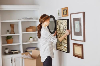 Command Picture Hanging Strips, Value Pack - 8 Pairs of Medium (16 Strips), 8 Pairs of Large (16 Strips) - For Pictures, Frames, Mirrors, Wall décor - Damage Free Hanging