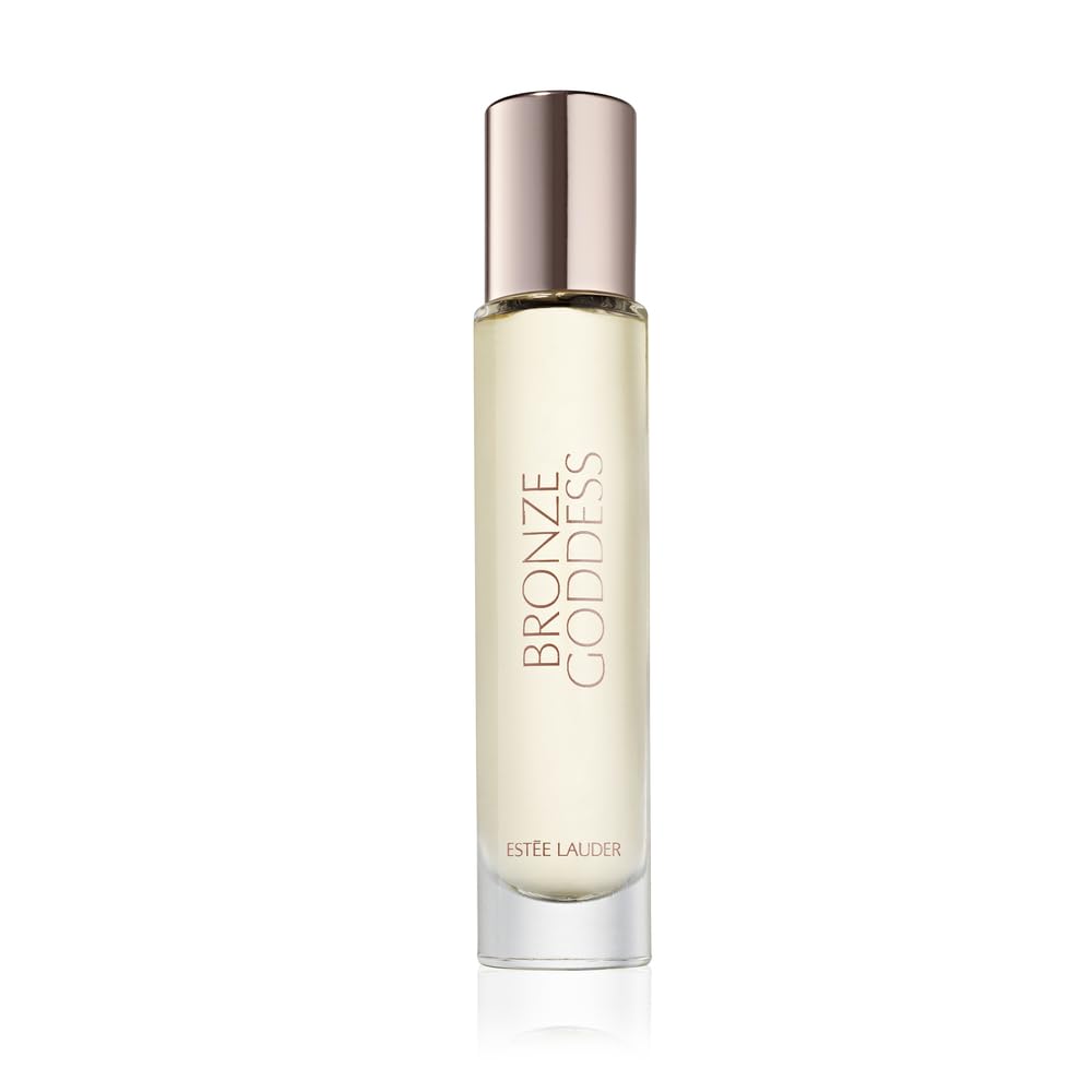 Estée Lauder Bronze Goddess Eau Fraîche Spray with Notes of Tiare Flower, Creamy Coconut, Amber, Sandalwood & Vanilla | Perfumes for Women, Travel Size, 0.34 Fl Oz