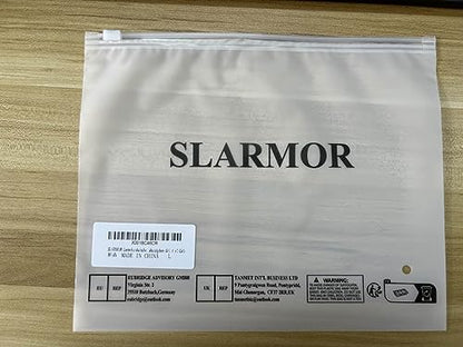 SLARMOR leather Gardening Gloves for Women/Men - Thorn Proof Cowhide Leather Rose/Blackberry Pruning Heavy Duty Garden Gloves Thick Palm Gauntlet Garden Work Gloves with Forearm Protection
