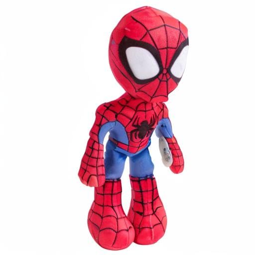 Marvel Spidey & His Amazing Friends 8" Plush 3-Pack Set - Spider-Man, Miles Morales, Gwen Stacy Ghost - Officially Licensed Stuffed Animal Toy Figures - Spider-Verse Gift for Kids, Boys, Girls