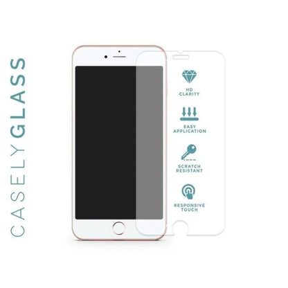 Casely iPhone 16, iPhone 15 Premium Tempered Glass Screen Protector