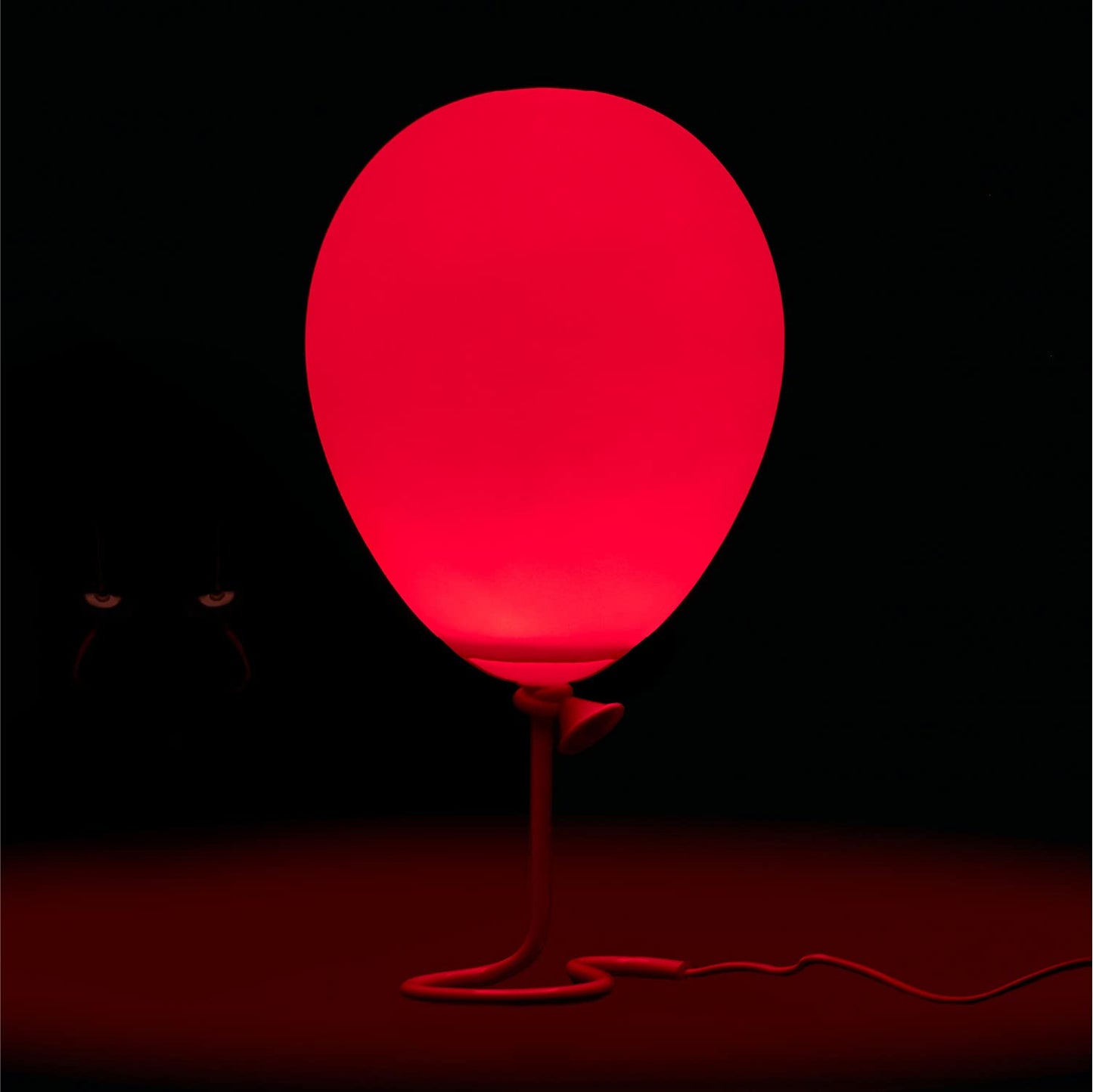 Paladone Pennywise Officially Licensed Red Balloon Lamp Horror Movie IT Fan Decor - Moody and Halloween Classic Accent Lamp