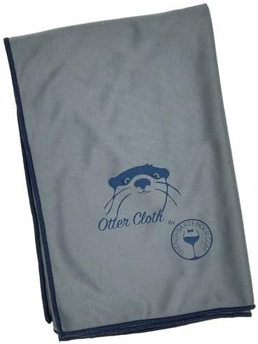 Trendy Bartender Toast to Perfection Microfiber Commercial Grade Glass
