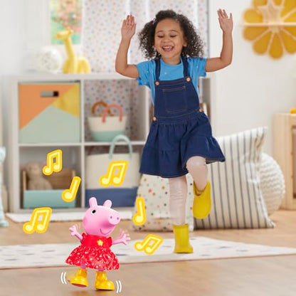 Peppa Pig Peppa’s Muddy Puddles Party Doll, Yellow