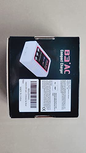 Haisito B3 Lipo Battery Charger for 2-3S Batteries Pack (7.4V,11.1V), Compact Airsoft Battery Balance Fast Charger (100-240V) for RC Quadcopter RC Drone Car Boat (White)