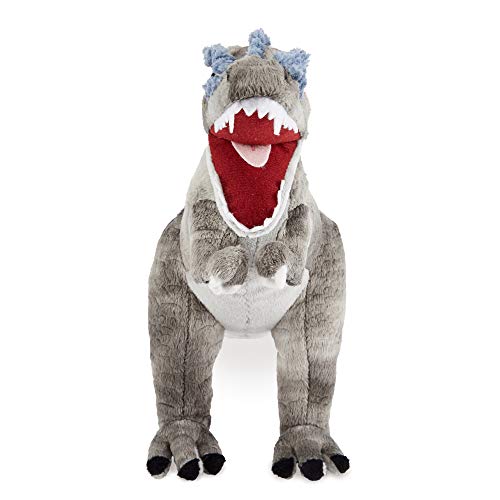 Zappi Co Plush Children's Stuffed Soft Cuddly Plush Toy-Part of Safari Animals Collection, Perfect for Kids (31cm Depth)(T-Rex Dinosaur)