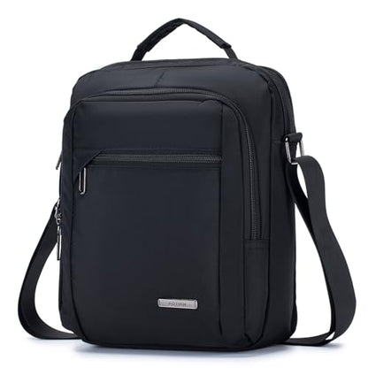 SPAHER Men Handbags Shoulder Bags Messenger Business Bag Crossbody Satchel Sling Waterproof Travel Bag Daily Man Bag Gift with Adjustable Shoulder Strap for Ipad