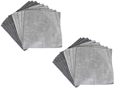 Microfiber Cleaning Cloths, Attract Dust Like a Magnet, Use Wet or Dry