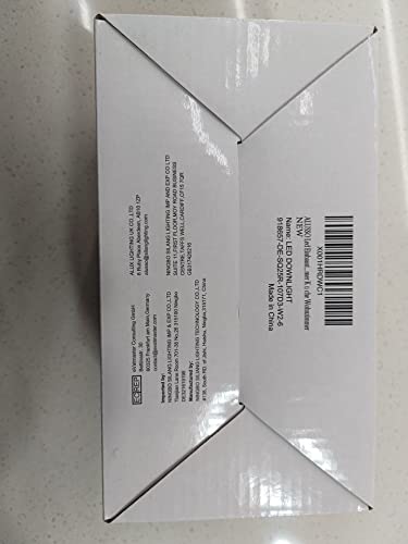 ALUSSO LED Downlights Dimmable 7W IP44 Slim Recessed Ceiling Lights, 3CCT 3000K Warm 4000K Neutral 6500K Cool Adjustable Bathroom Spotlights, White, 6 Pack