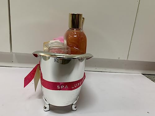 spa luxetique Gift Set For Women, Bath Sets for Women Gift, 8 Pcs Rose Spa Basket Includes Bubble Bath, Shower Gel, Body Lotion, Birthday Spa Gifts, Mother‘s Day Gifts for Mom, Christmas Gifts for Her