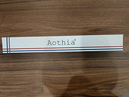 Aothia Leather Desk Pad, Large Non-Slip Laptop Mat, Waterproof PU Leather Table Mat for Office and Home (60cmX35cm, Olive Green)