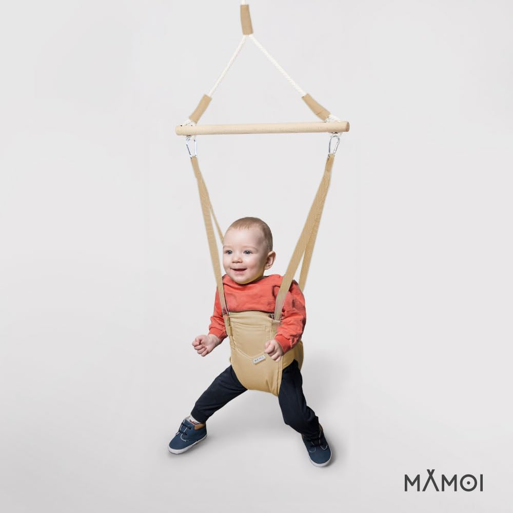 MAMOI® Baby bouncer, Swing seat, Indoor rocking bouncy chair, Toddler jolly jumper rocker, Door frame swings, jumpers and bouncers for babies from 6 months