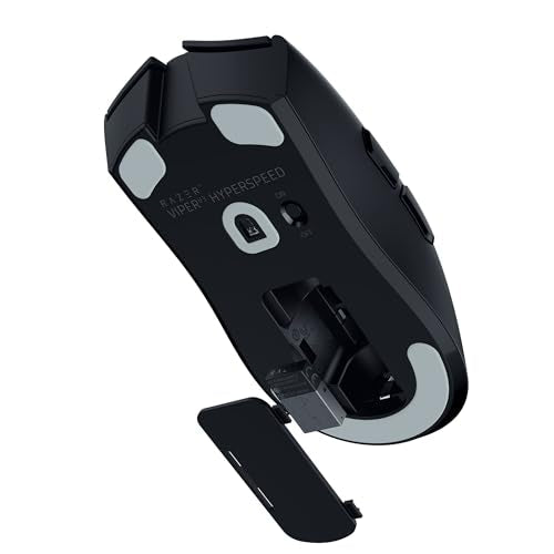Razer Viper V3 HyperSpeed - Wireless Esports Mouse (Focus Pro 30K Optical Sensor, Up to 280 hours of Battery Life, Mechanical Mouse Switches Gen-2, 4000 Hz Wireless Polling Rate) Black