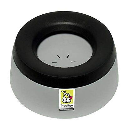 Road Refresher Prestige Non Spill Pet Water Bowl, Grey, Large , Pack of 1