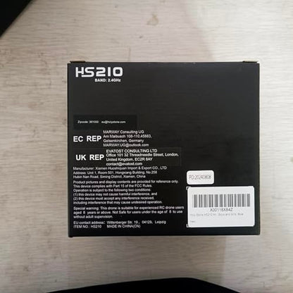 Holy Stone HS210 Mini Drone for Kids and Beginners RC Nano Quadcopter Indoor Small Helicopter Plane with Auto Hovering, 3D Flip, Headless Mode and 3 Batteries, Great Gift Toy for Boys and Girls, Blue