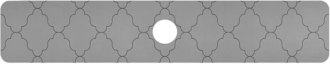 Kitchen Sink Splash Guard 1 PC 30 Inch Sink Faucet Mat Splash Guard