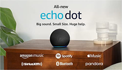 Amazon Echo Dot (newest model), Vibrant sounding Alexa speaker, Great for bedrooms, dining rooms and offices, Deep Sea Blue