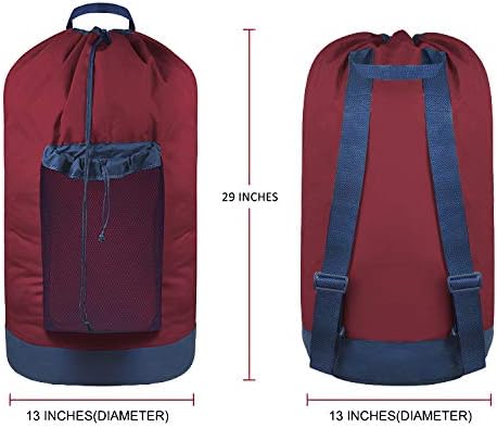Dalykate Backpack Laundry Bag, Laundry Backpack