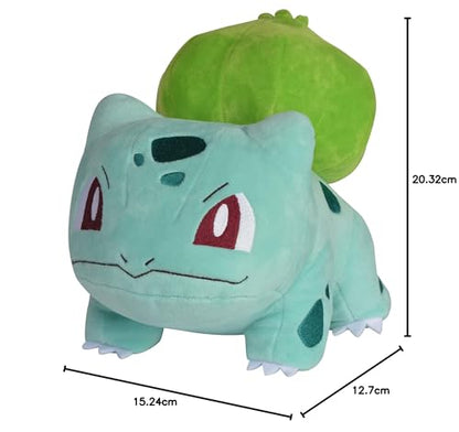 Pokémon 674 95225 Pokemon 8 Inch Plush-Bulbasaur, No Colour