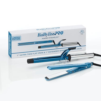 Nano Titanium Ultra-Thin Hair Straightener, Professional Flat Iron For All Hair Types