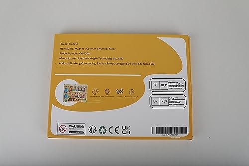 Pincush Magnetic Colour and Number Maze Montessori Wooden ToysCounting Matching GamesEducational Learning Toys for Preschoolers Gift for 3 4 5 6 7 Years Old Girls and Boys