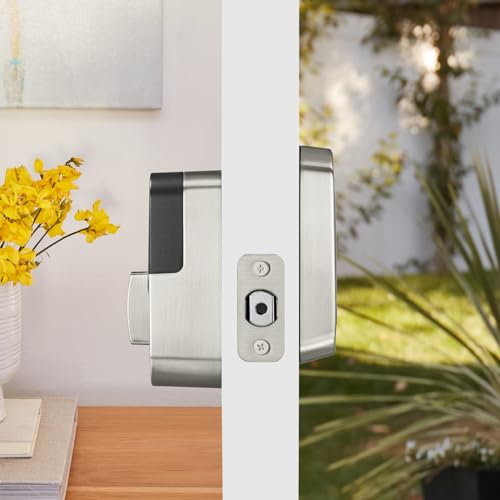 Yale Assure Lock 2 Touch Deadbolt, Black Suede Key-Free Smart Entry Door Lock with Wi-Fi Connected Touchscreen Keypad and Fingerprint Scanner for Code Entry and Remote Access, YRD450-F-WF1-BSP