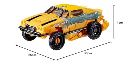 Transformers Toys Rise of the Beasts Film, Beast-Mode Bumblebee Action Figure, Ages 6 and up, 25 cm