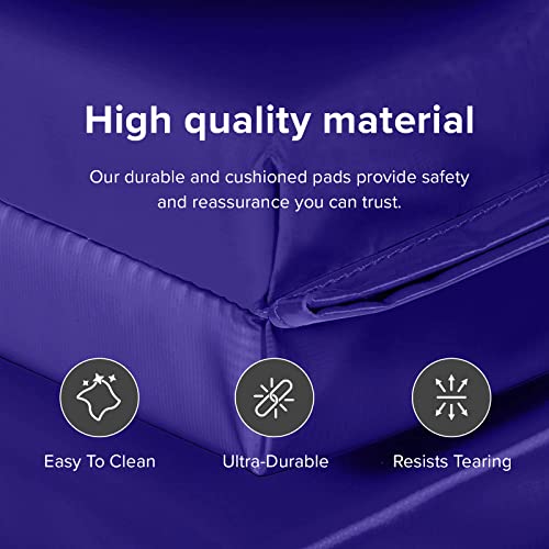 We Sell Mats - 4 ft x 8 ft x 2 in Personal Fitness & Exercise Mat for Home Workout - Lightweight and Folds for Carrying – All Purpose Home Gym Mat – Thick Mat for Yoga, Pilates, Stretches, and Floor Exercises