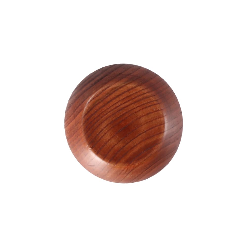 Leadigol Solid Wood Spice Jar Condiment Bowls with Wooden Spoon, Salt Seasoning Container Condiment Jar Storage Box with Spoon for Home Kitchen