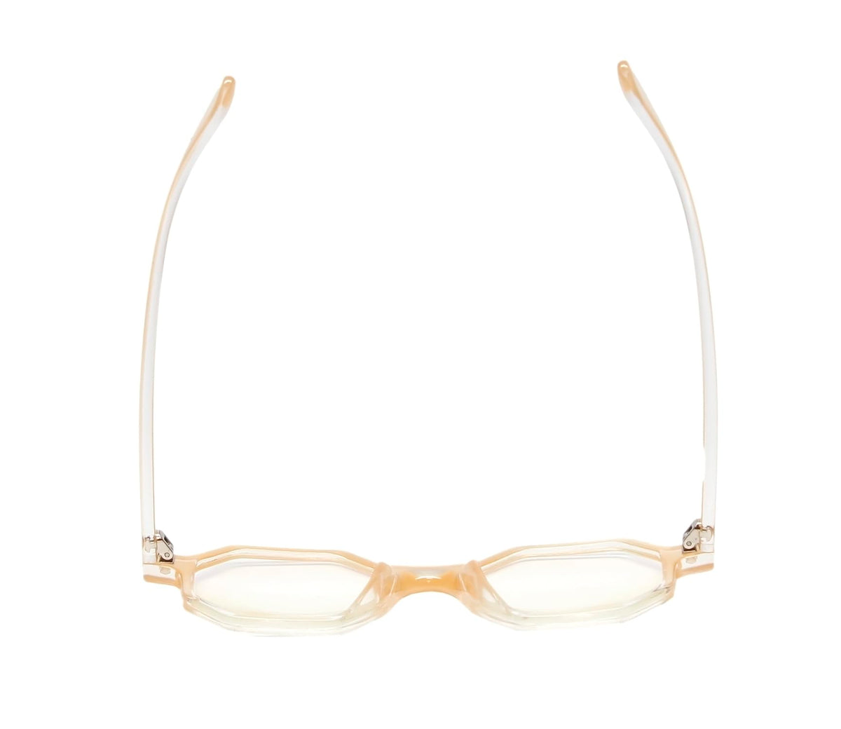 Medspex R786C Blue Light Blocking Reading Glasses +3.0 Tan Crystal Men Women Trendy Computer Readers Gaming Work TV Phones