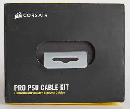 CORSAIR CP-8920222 Premium Individually Sleeved PSU Cables Pro Kit – Red, 2 Year Warranty, Black