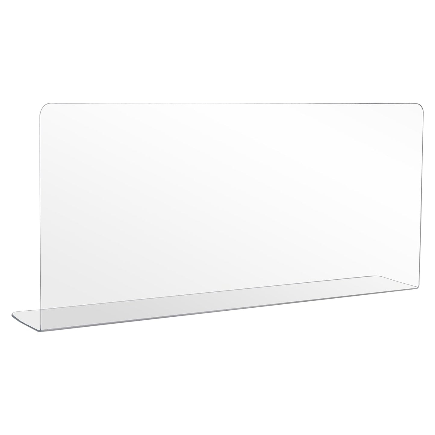 KEILEOHO 12-Pack Shelf Dividers Closet Organization, Clear Closet Shelf Dividers, Acrylic Bag Storage Organizer for Closet, Purse, Clothes, Sweater